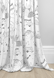 Wild West, Mono - Made to Measure Curtains